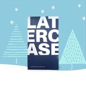 Latercase Pixel 9 Pro Fold Black phone case NEW